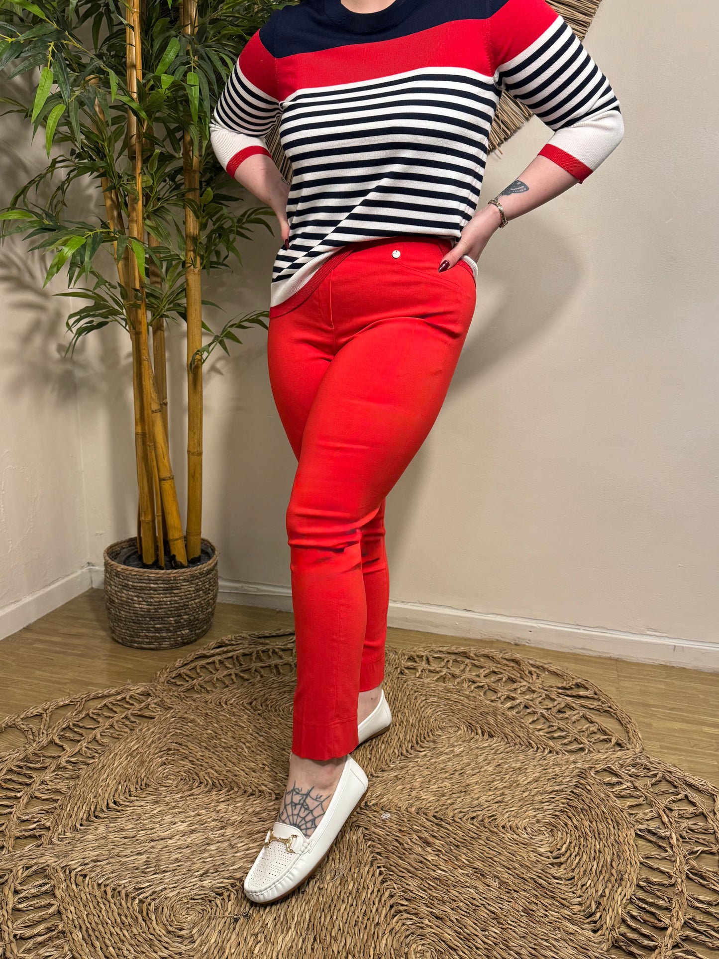 Robell Red Trousers