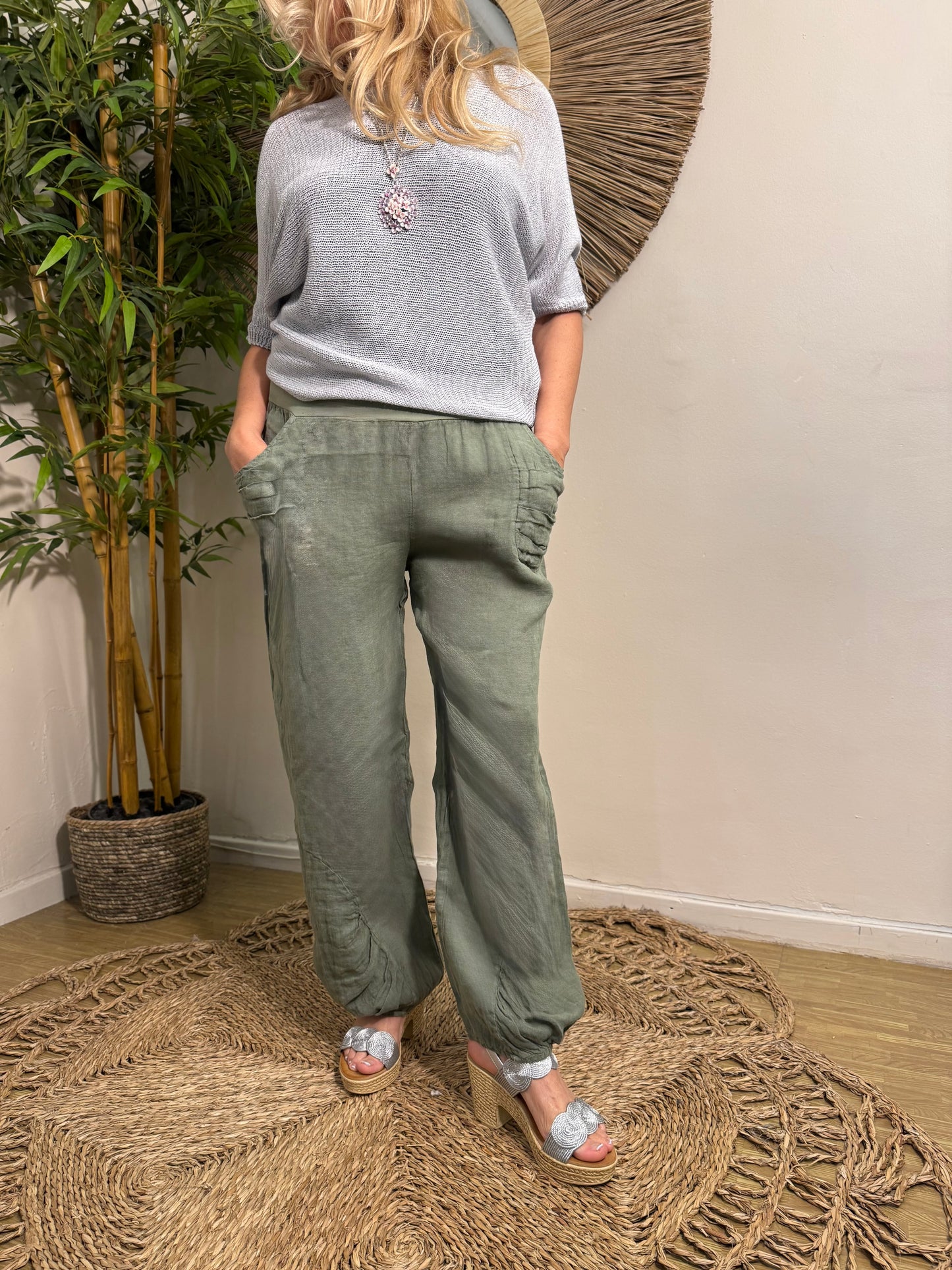 Lysette Linen Trousers
