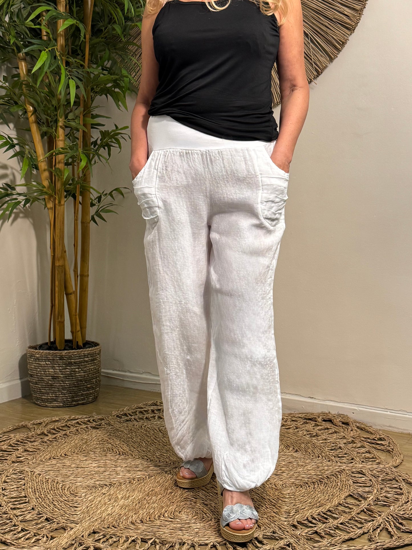 Lysette Linen Trousers
