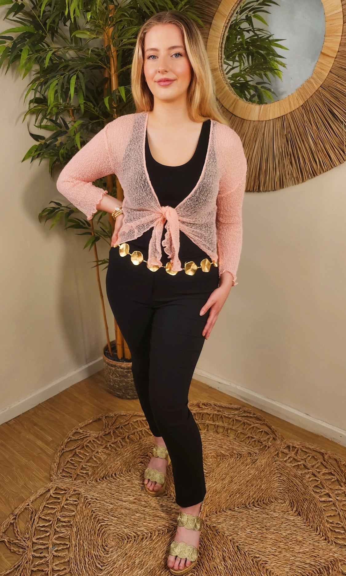 Pink Summer Shrug