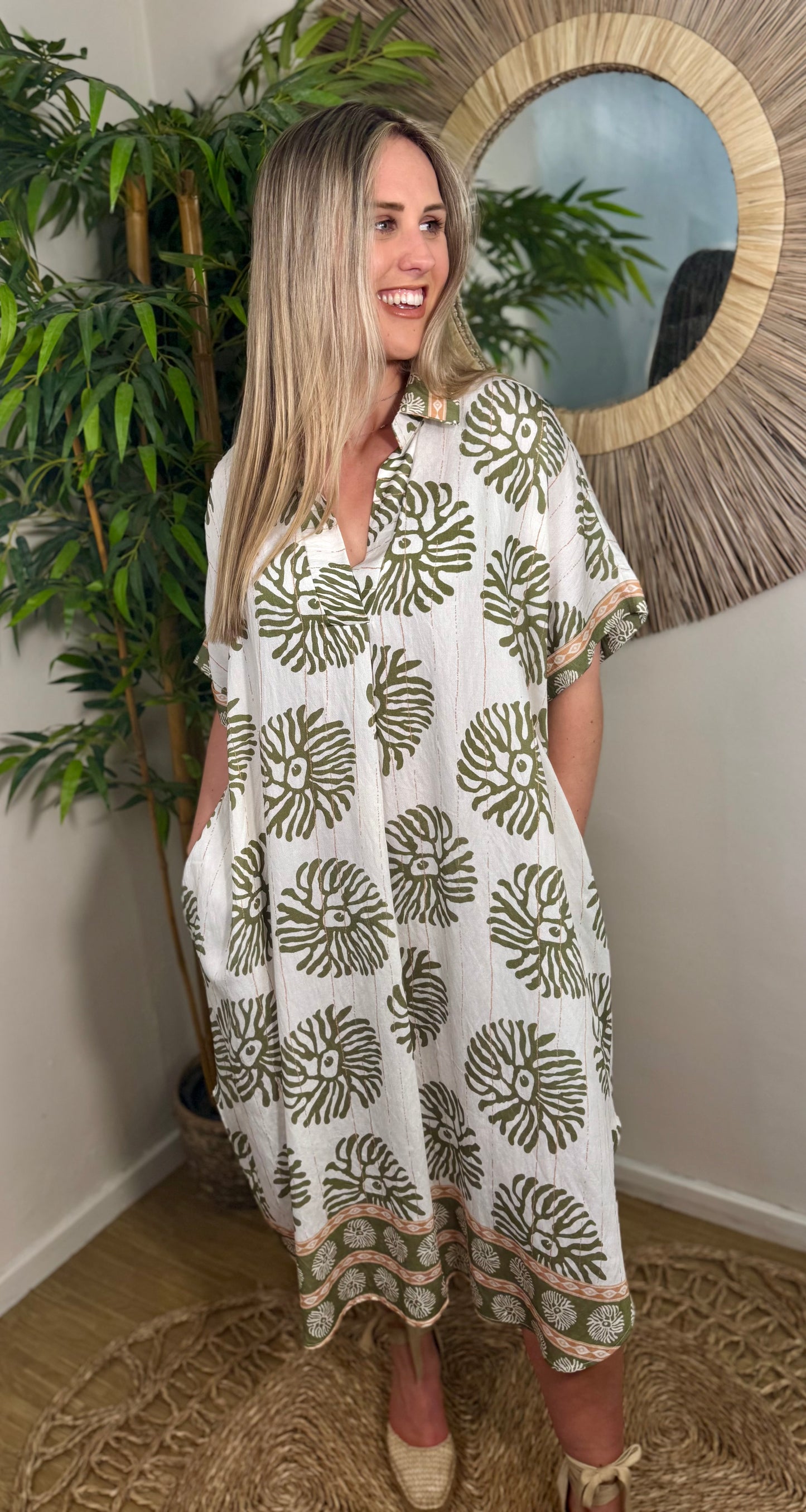Flora Easy Wear Dress
