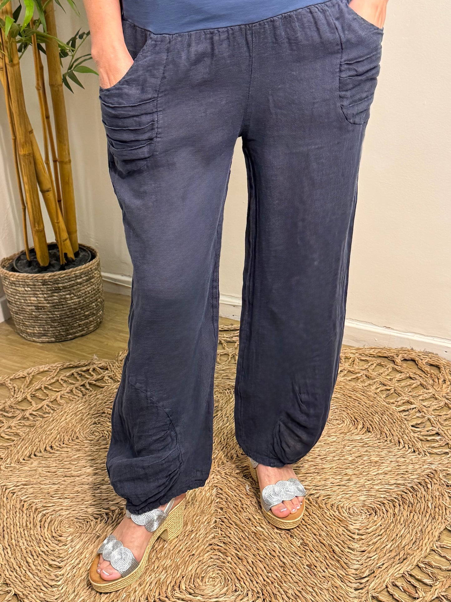 Lysette Linen Trousers