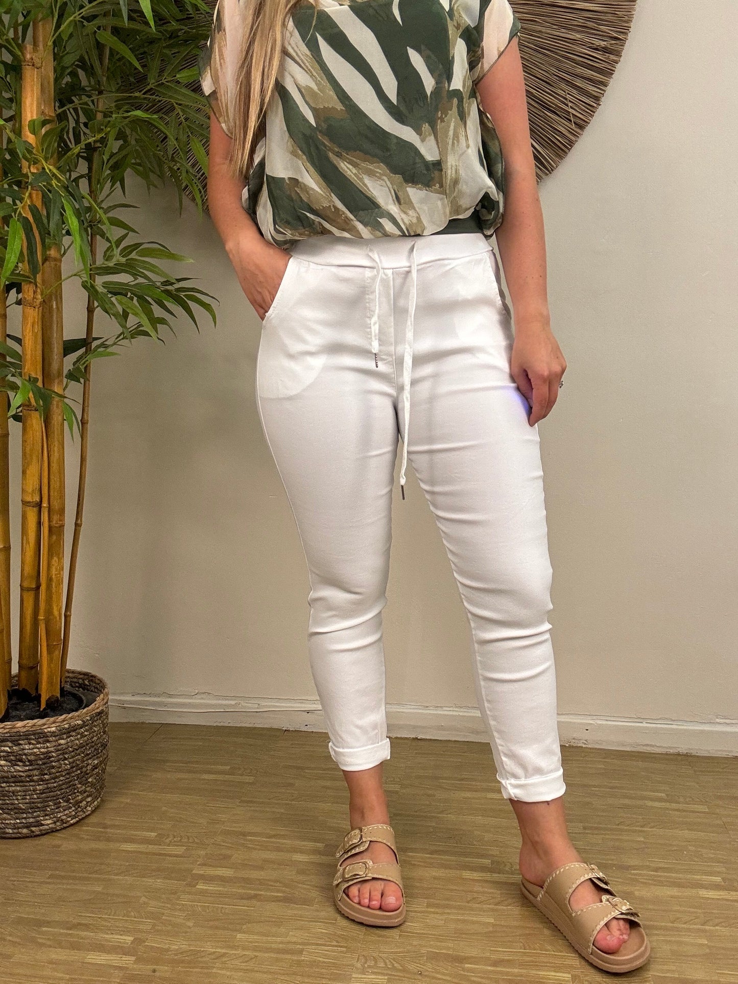 Magic Pants White