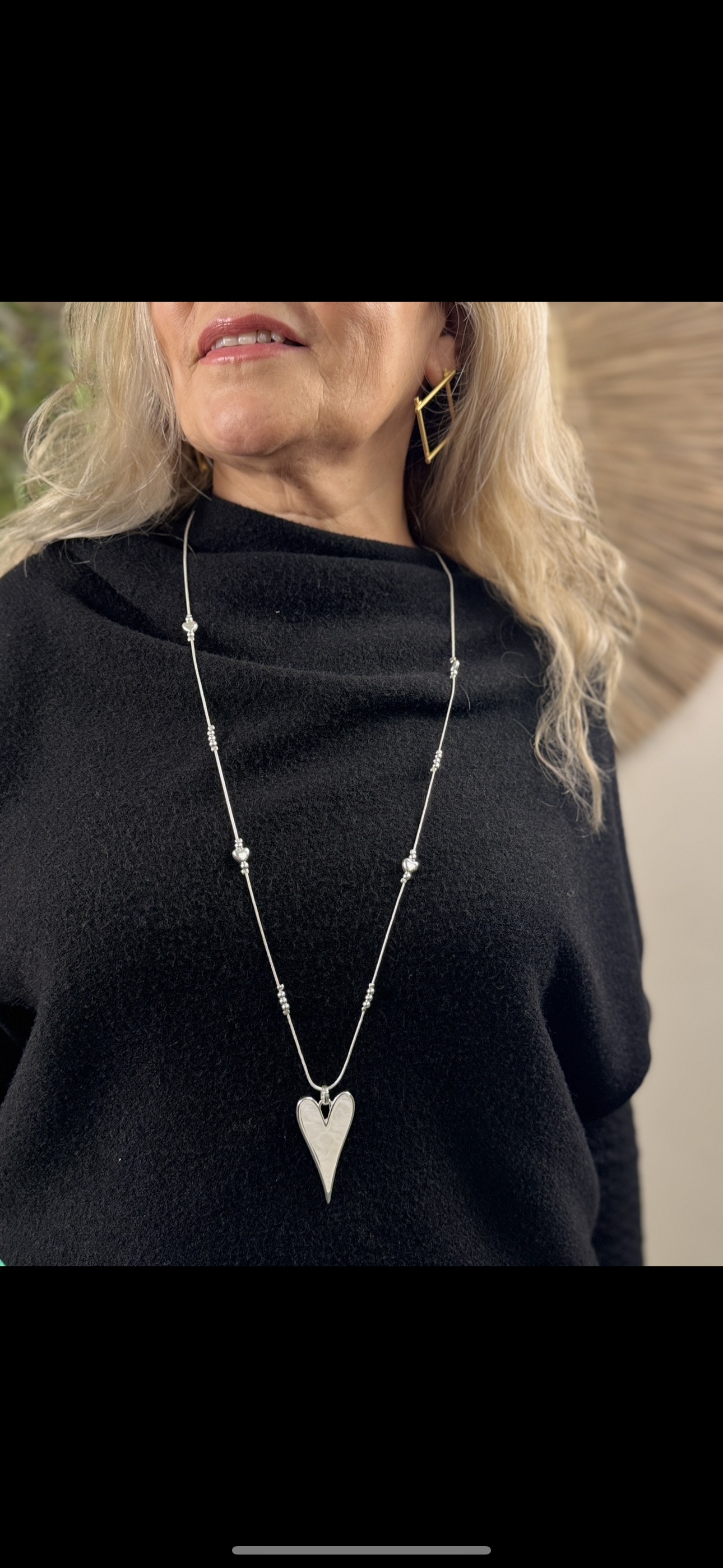 Amour Necklace Silver