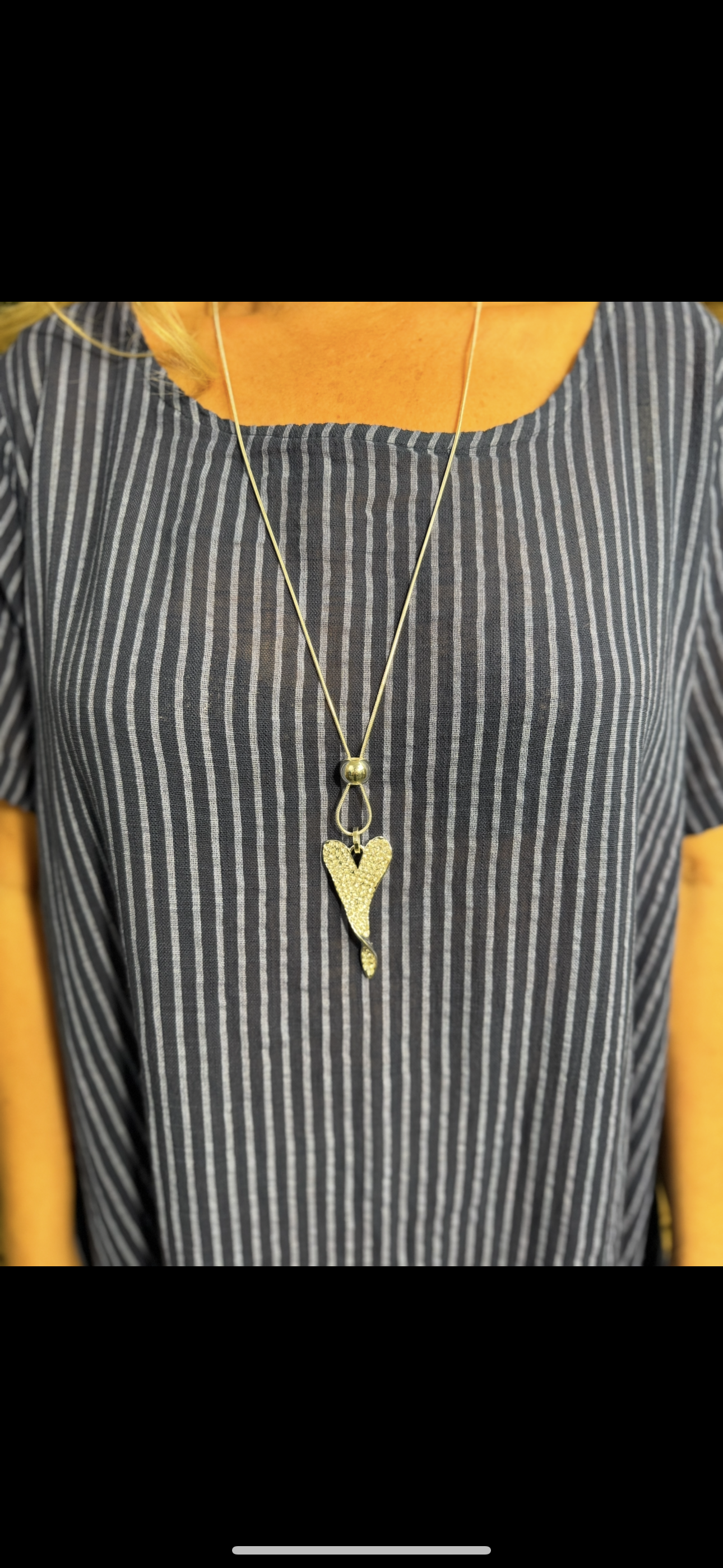 Heart Twist Necklace