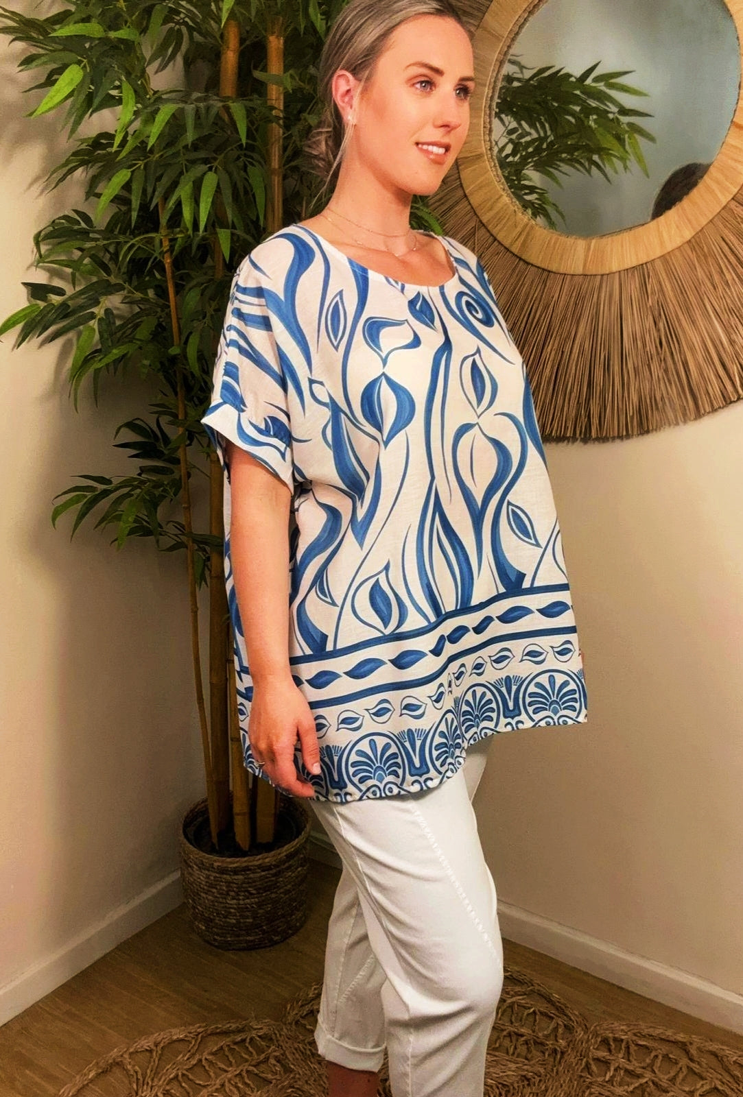 Carina Tunic Blue
