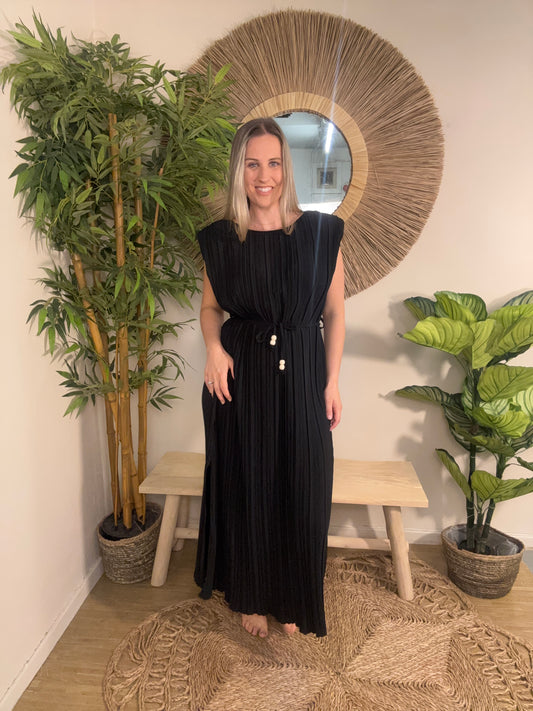 Grecian Dress  Black