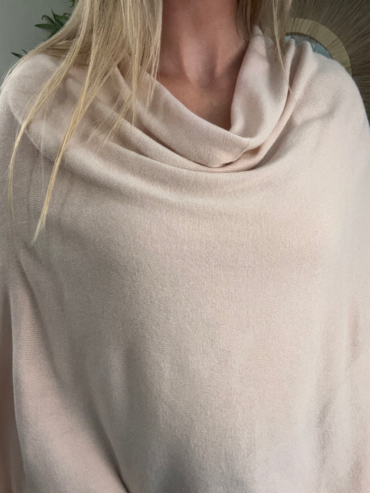 Savanna Poncho Taupe