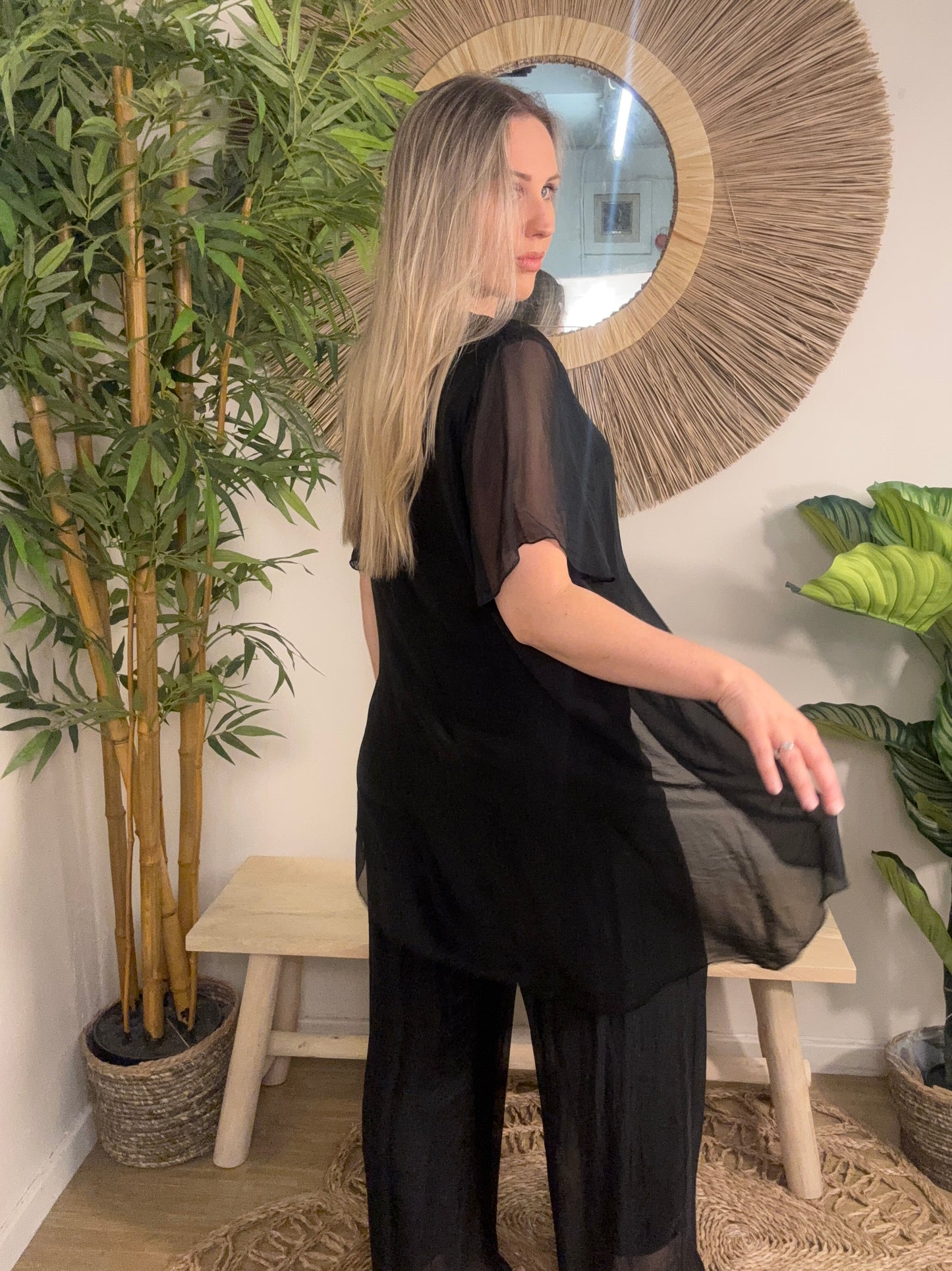 Lisse Silky Top  Black