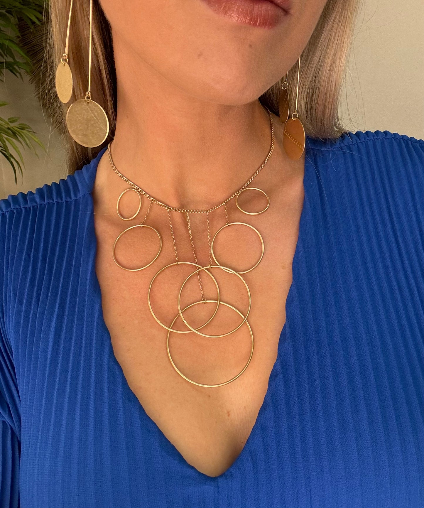 Gold Loop Necklace