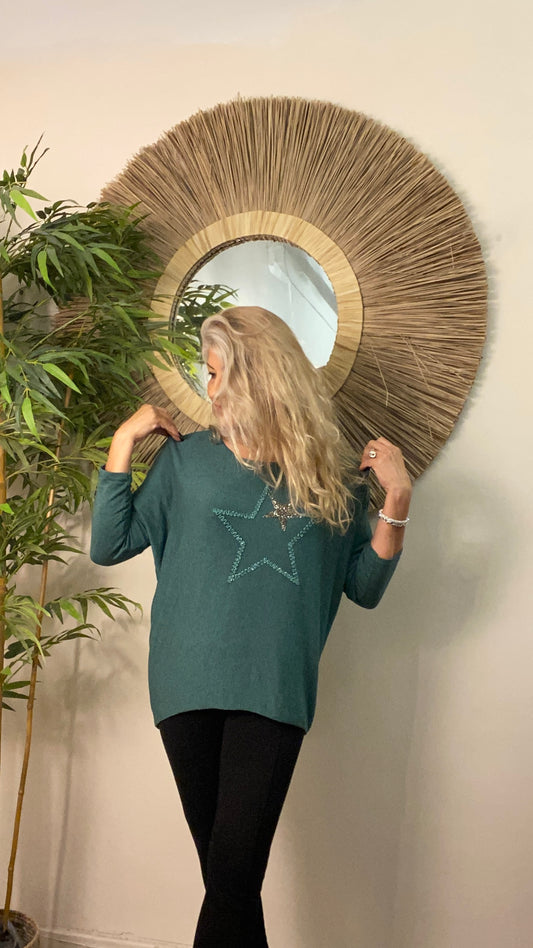 Stella Top  Green