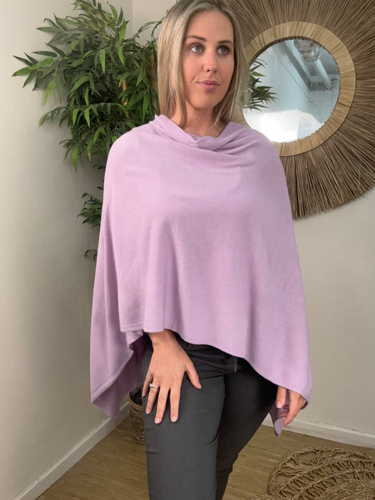 Savanna Poncho Lilac