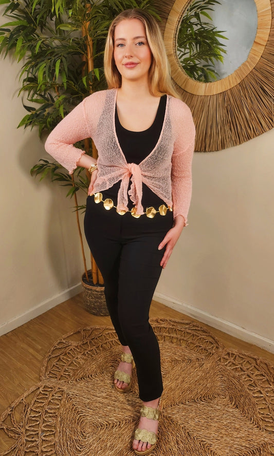 Pink Summer Shrug