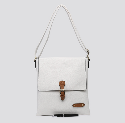 Raffy cross-body bag White